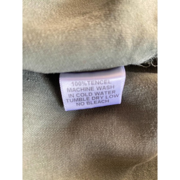 Glam Green Off The Shoulder Tunic Top Size Small - Picture 7 of 7